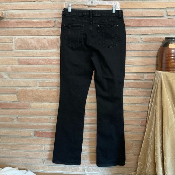 Jennifer Lopez Black Bootcut Jeans 10 Long - Picture 3 of 6